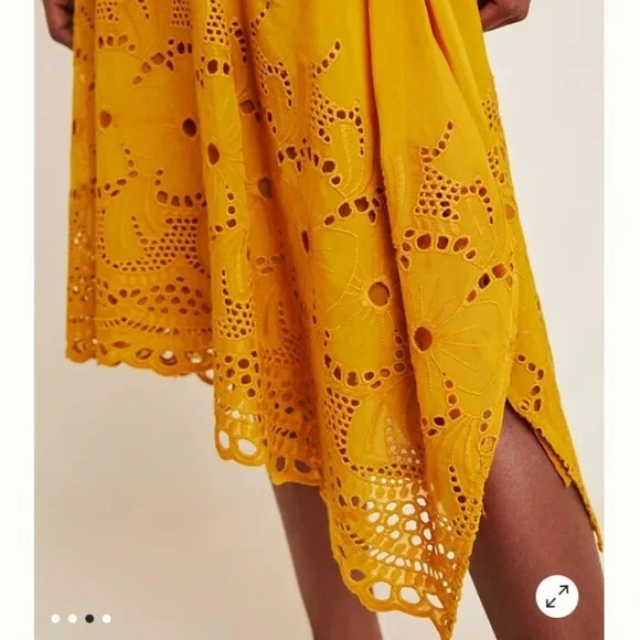 NWT Anthropologie Dhruv Kapoor Rumer Midi Skirt - Picture 3 of 4